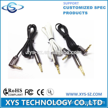 3.5mm right angle stereo audio cable